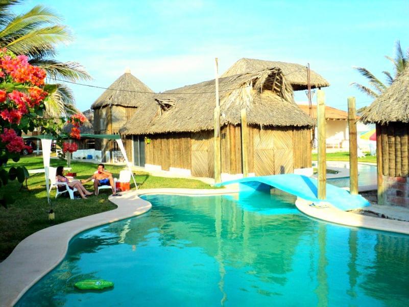 Cabanas Pie De La Cuesta Hotel Coyuca Kamer foto